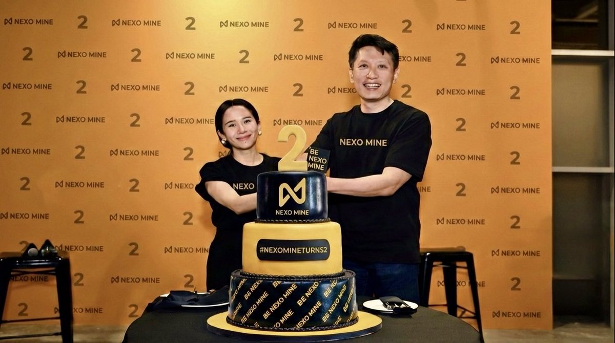 NexoMine_xyz's tweet photo. Celebrating 2 powerful months of NEXO MINE!๐๐
Meeting our growing community and leaders has been truly inspiring. Your trust, support, and belief have fueled every step of this journey.
Two months strong โ and this is only the beginning.๐
#NexoMine #2MonthsStrong #Community https://t.co/saCOur0aff
