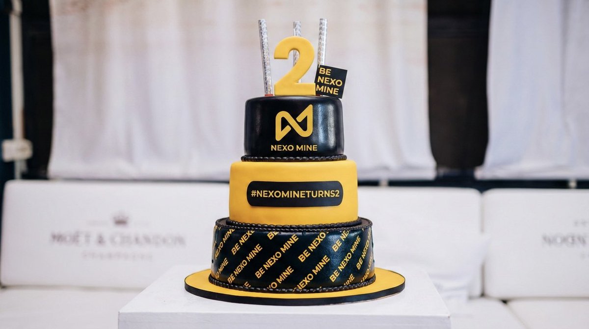 NexoMine_xyz's tweet photo. Celebrating 2 powerful months of NEXO MINE!๐๐
Meeting our growing community and leaders has been truly inspiring. Your trust, support, and belief have fueled every step of this journey.
Two months strong โ and this is only the beginning.๐
#NexoMine #2MonthsStrong #Community https://t.co/saCOur0aff