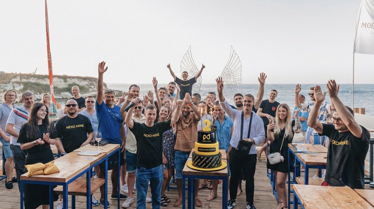 NexoMine_xyz's tweet photo. Celebrating 2 powerful months of NEXO MINE!๐๐
Meeting our growing community and leaders has been truly inspiring. Your trust, support, and belief have fueled every step of this journey.
Two months strong โ and this is only the beginning.๐
#NexoMine #2MonthsStrong #Community https://t.co/saCOur0aff
