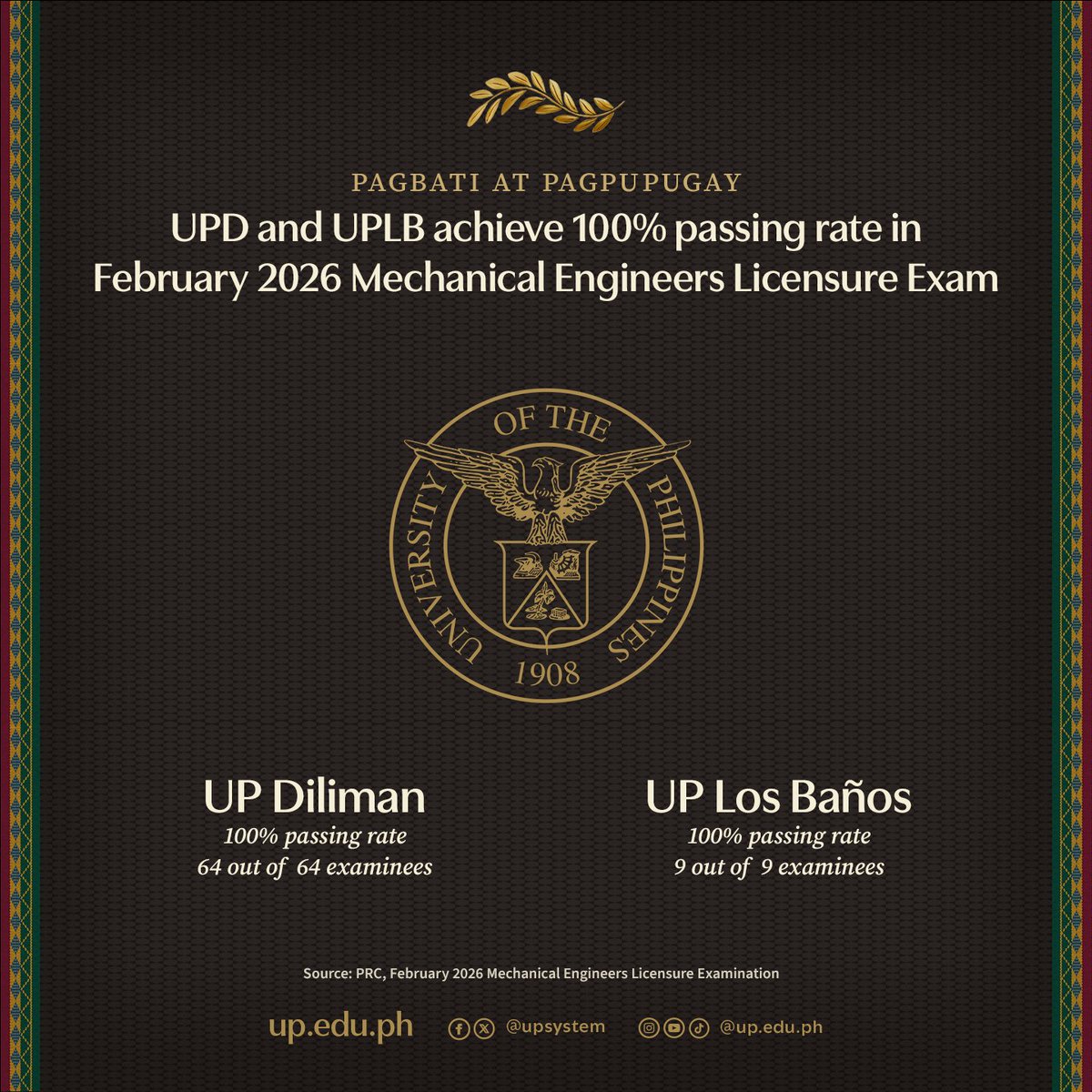 University of the Philippines tweet media