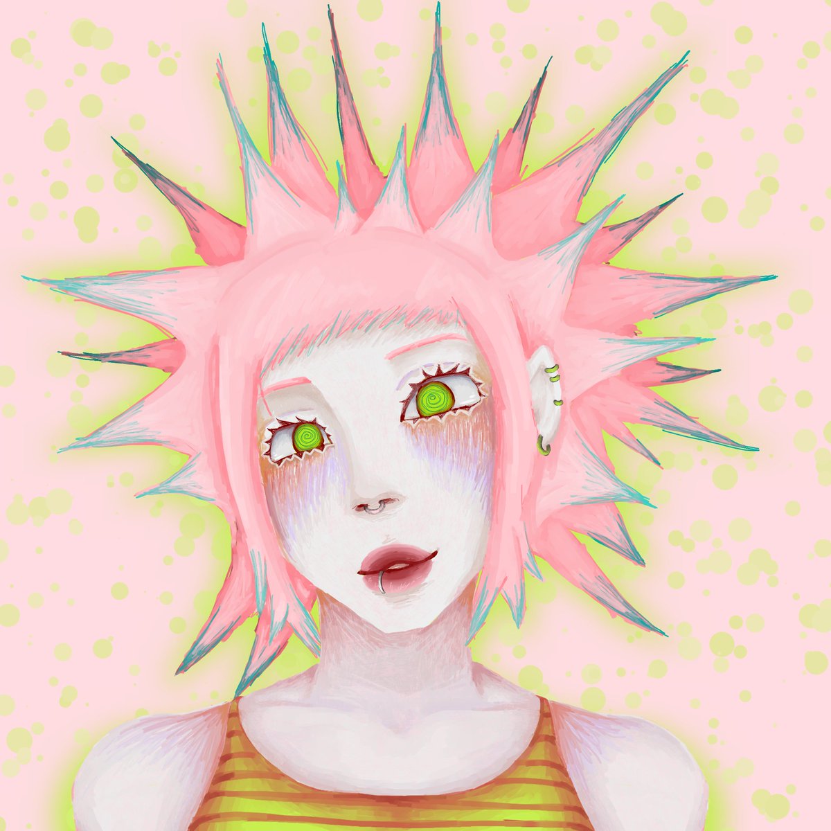nixxxnvm0_o's tweet photo. I think pink and green are great together🍡 https://t.co/ZKdF9w02HK