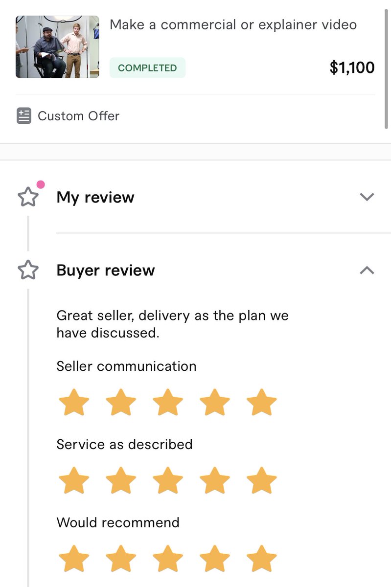 envy_mikevann's tweet image. Another happy client, $1,100 commercial video delivered. Need custom video content? nuel.ink/vyZaDq #explainervideo #MadeOnFiverr