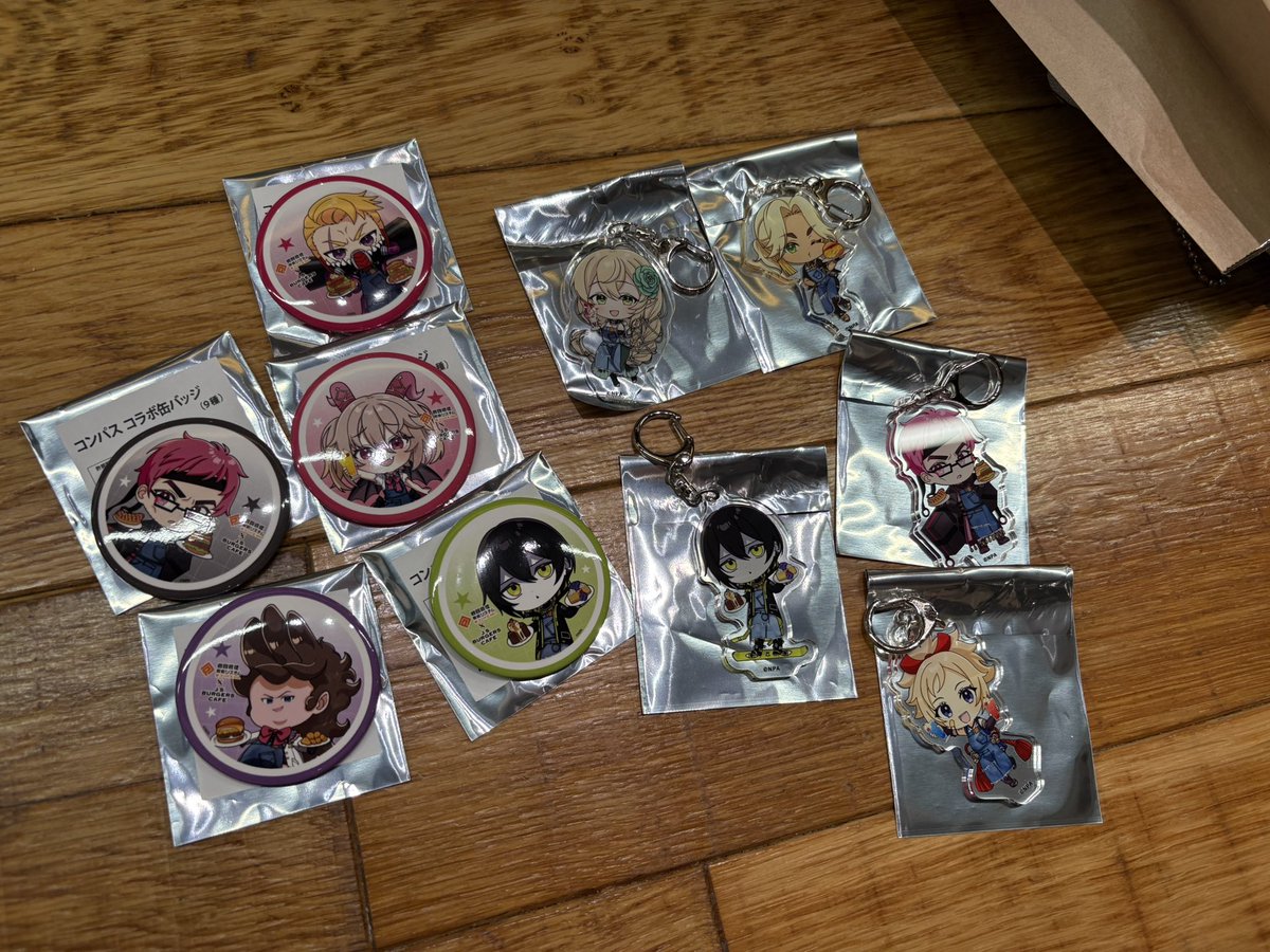 p_pvl42's tweet photo. コンパス 新宿店 交換
求）同種忠臣
譲）画像のグッズ
グスタフ、ラヴィ、零夜、ルチアーノ、ピエール、ステリア、ポロロッチョ、まとい

現地交換優先、郵送交換〇
 #コンパスグッズ交換 https://t.co/4sh0opXOcb