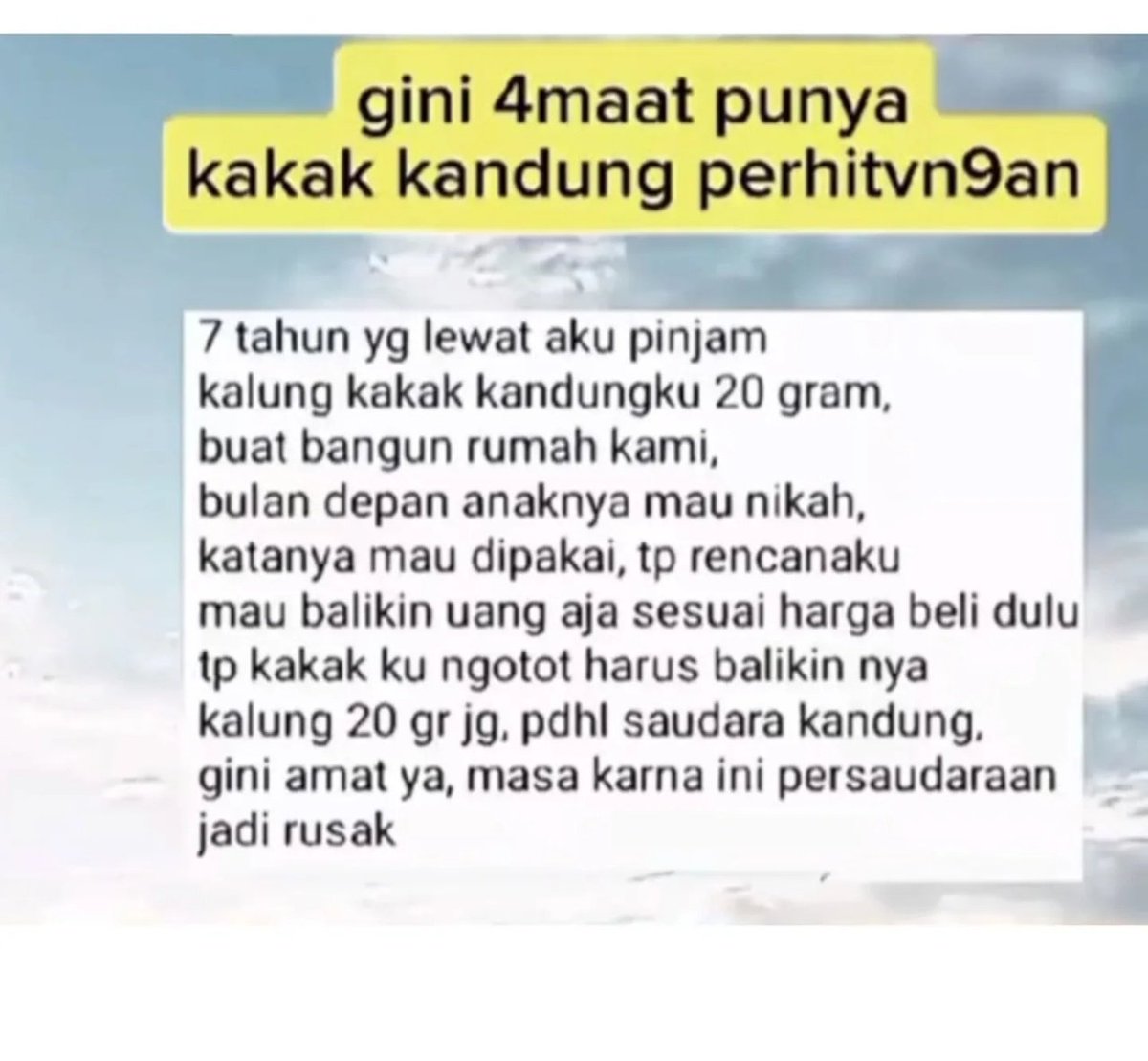 Lahh, bagaimana terus?