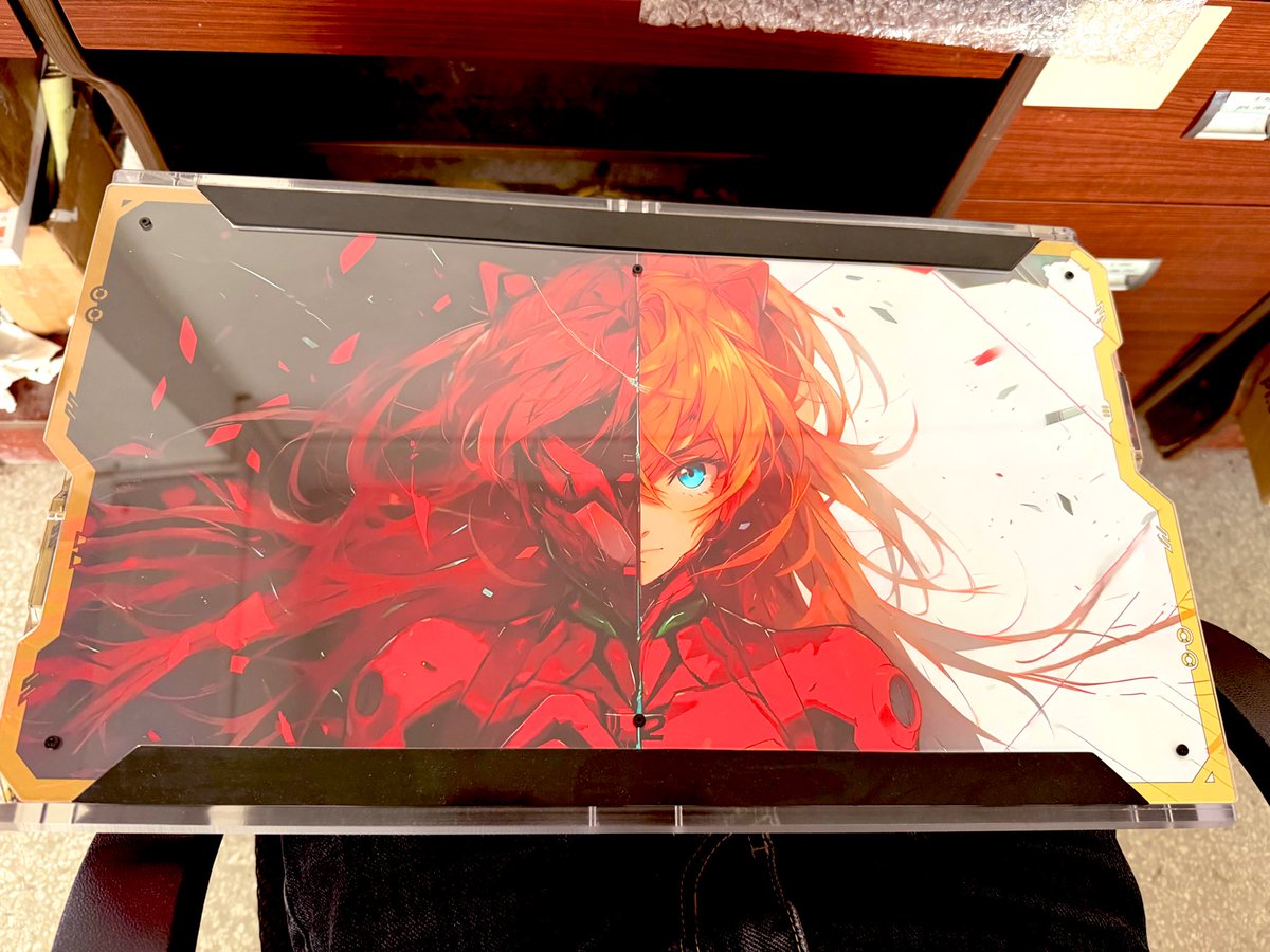 Sidnificus's tweet photo. The Asuka Mixbox 

I didn’t ask for new EVA, but I don’t miss anything from @yokotaro 

#WeAretheScene 
#FightStickEveryday https://t.co/6JNOYKJ82Z