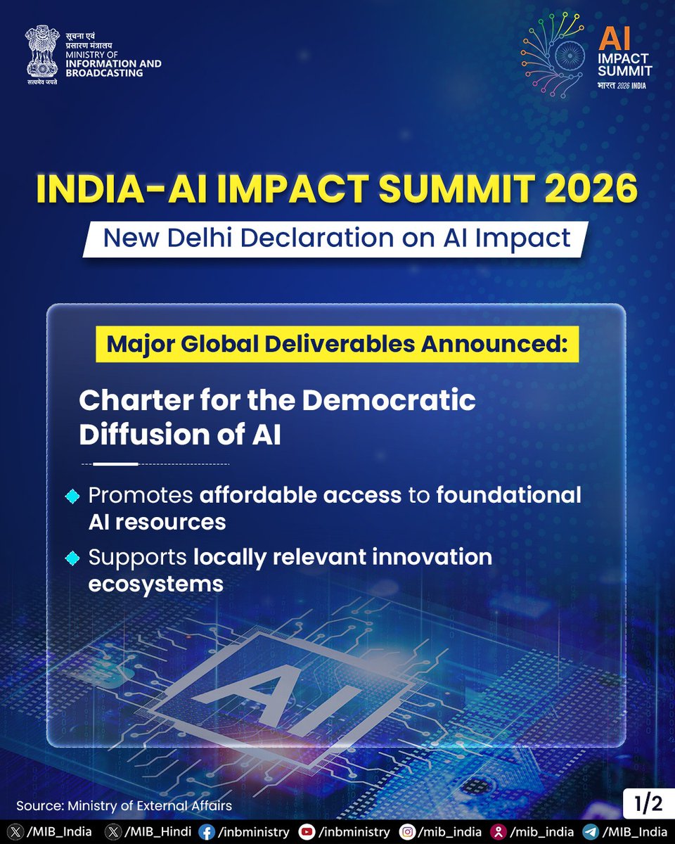 Ministry of Information and Broadcasting tweet media