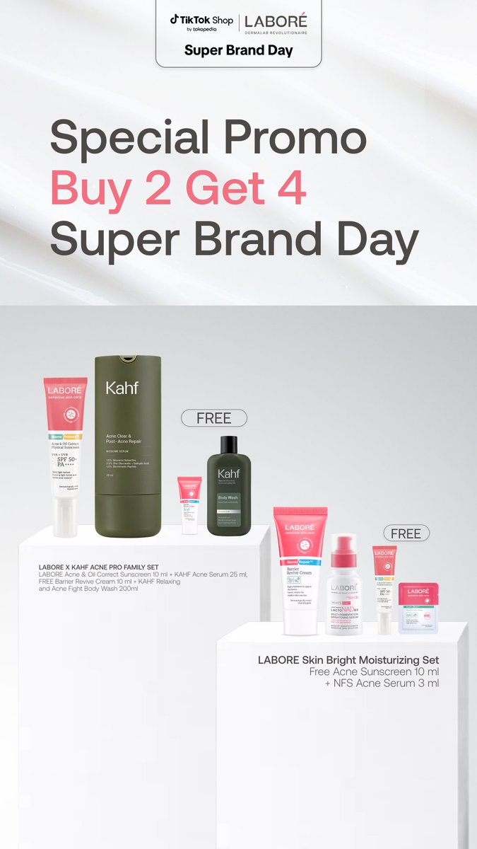 LABORÉ Dermalab Revolutionaire tweet media