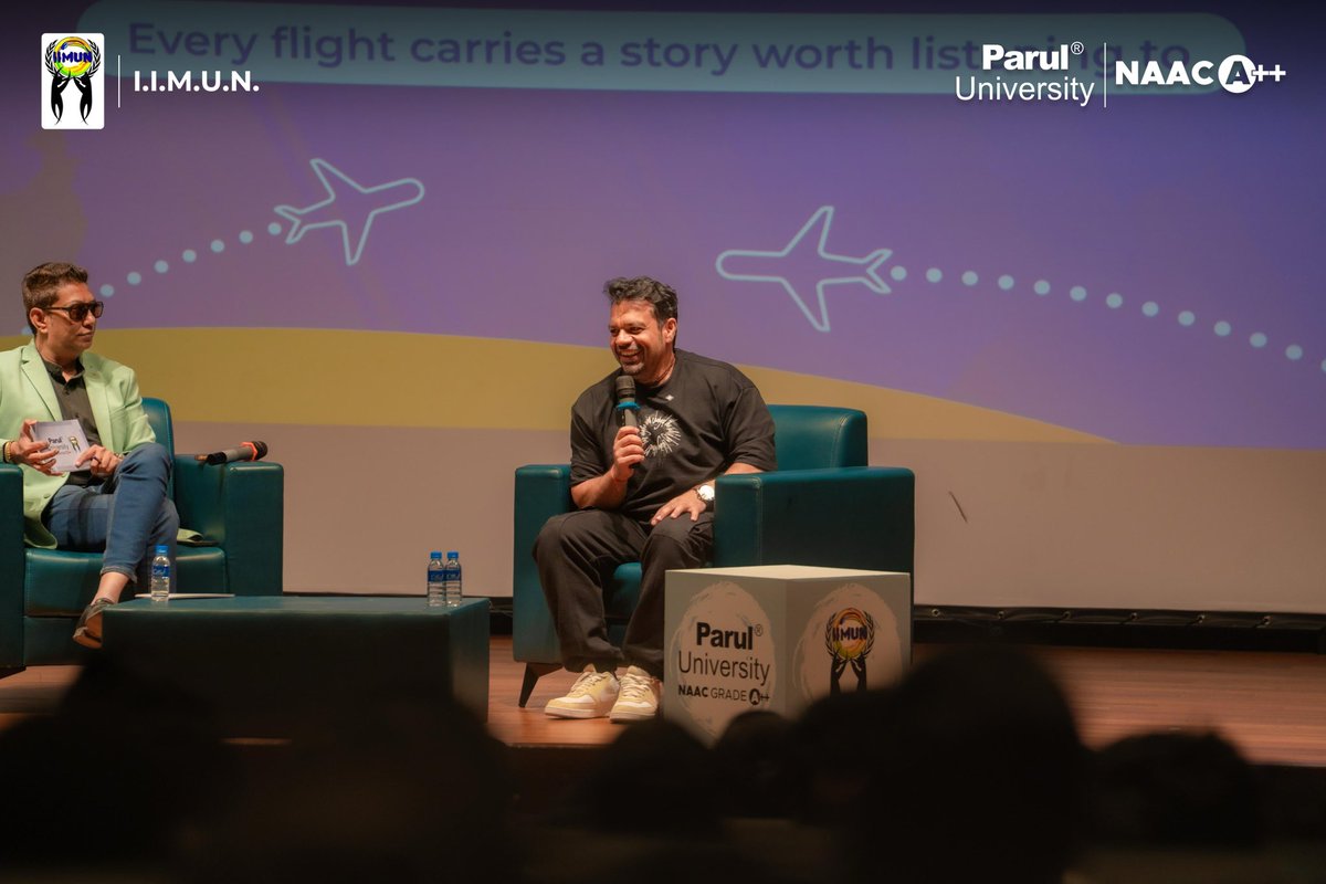 Parul University tweet media