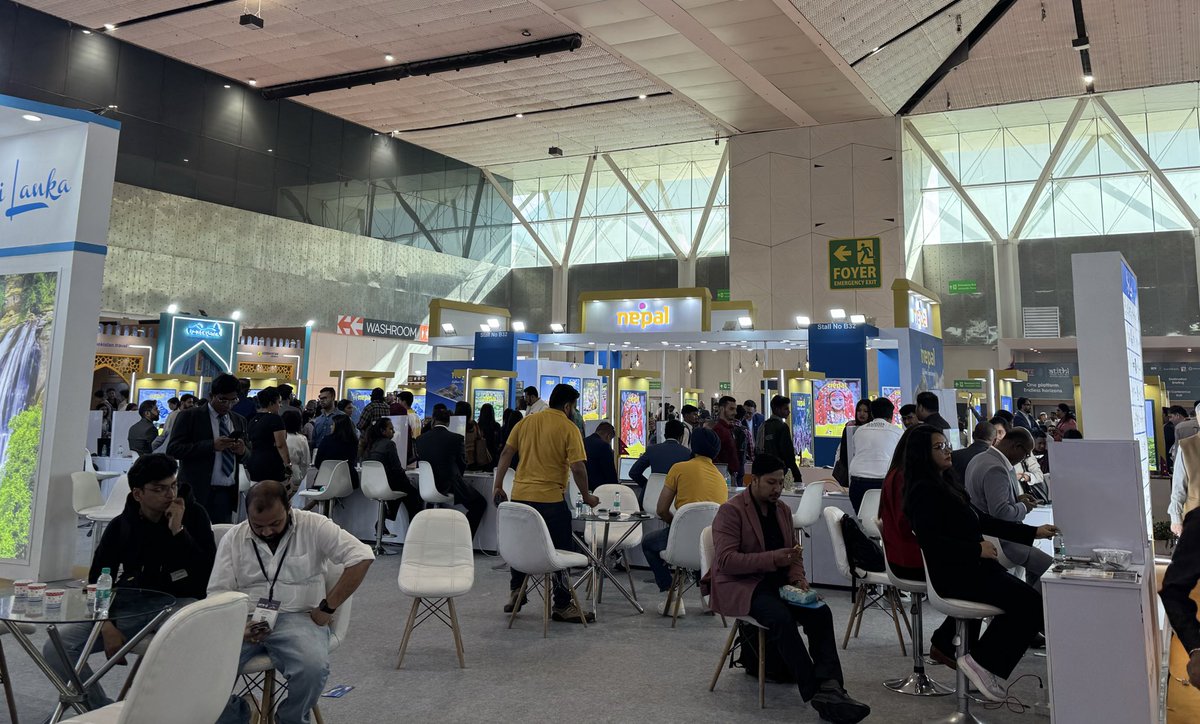 DrShankarSharma's tweet image. Delighted to visit the @nepaltourismb stall at the #SATTE Travel Expo in New Delhi. More than 40 Nepali travel companies are showcasing their offerings through dedicated booths, actively promoting Nepal’s tourism.

Kudos to NTB for the excellent coordination and presentation!