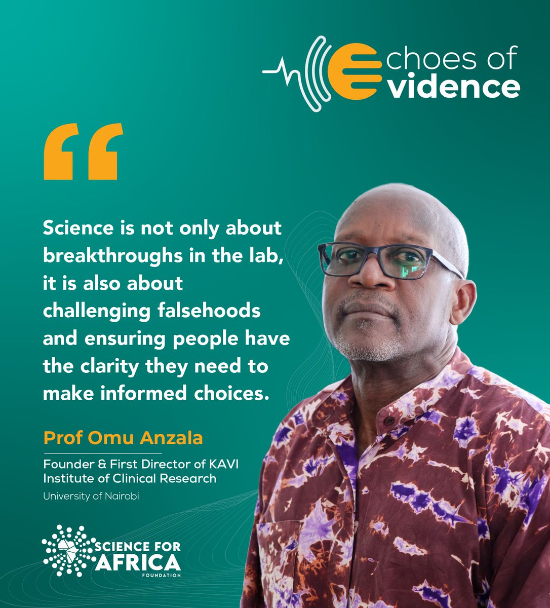 Science for Africa Foundation tweet media