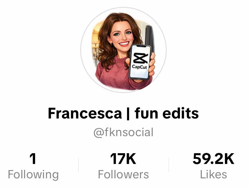 Francesca • video editor coach tweet media