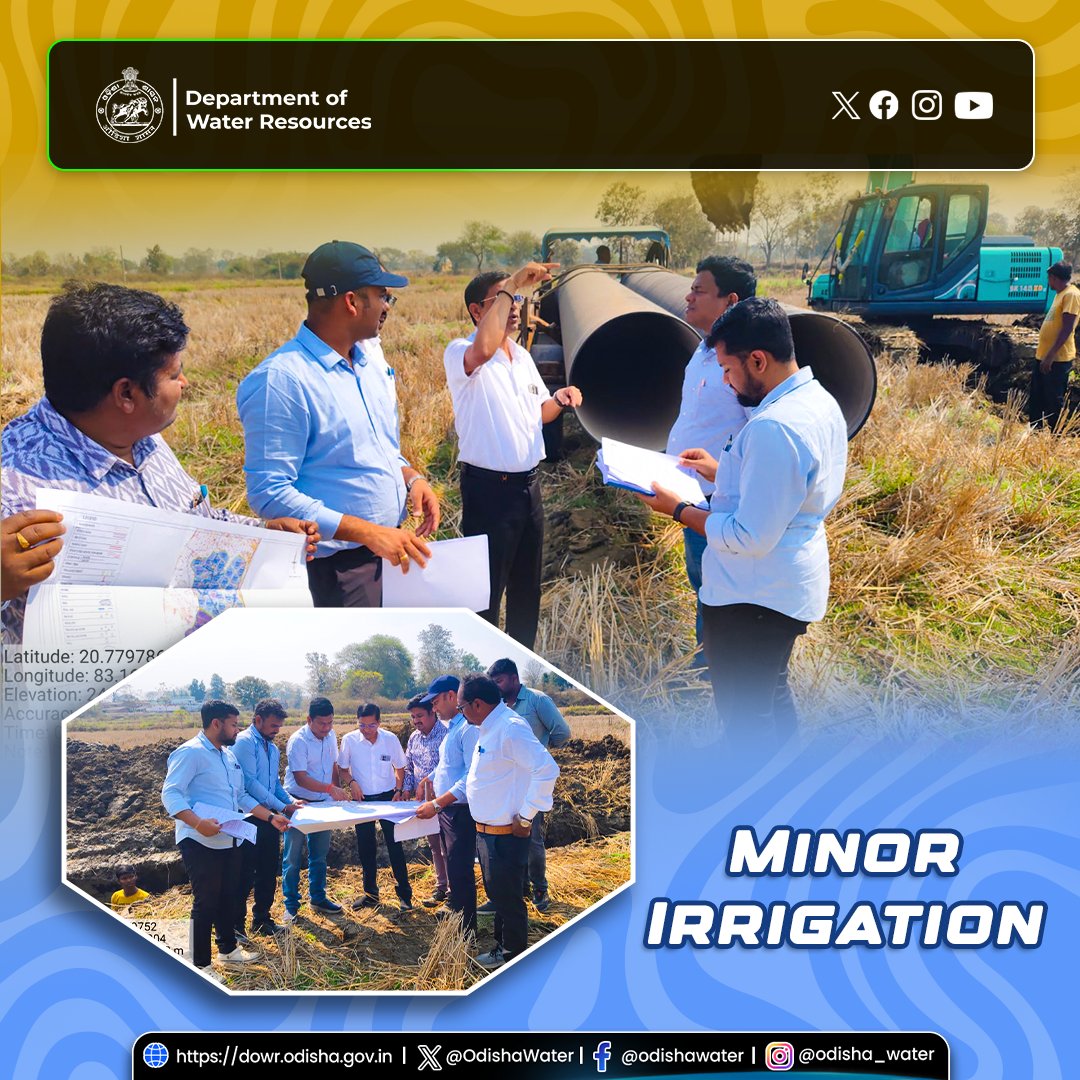 Deptt. of Water Resources tweet media