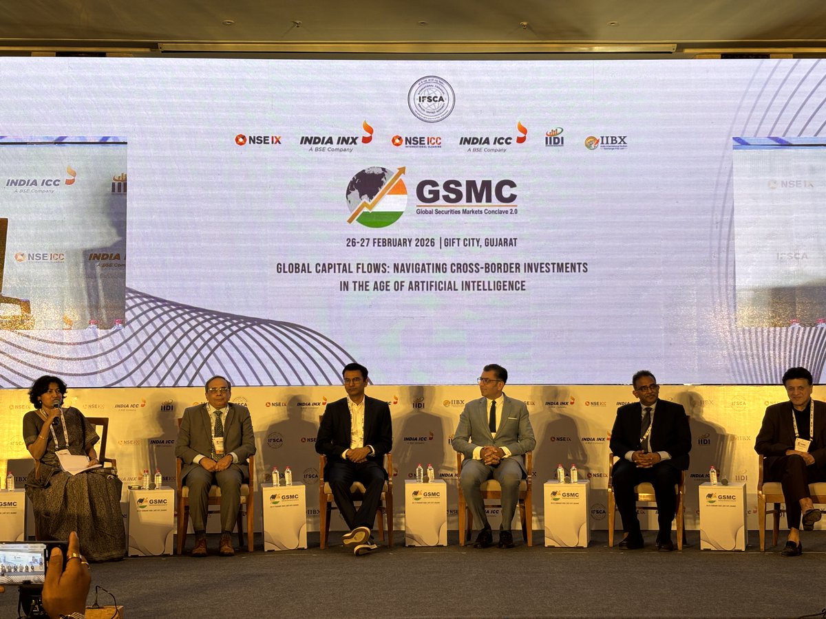 Global Securities Markets Conclave (GSMC) tweet media