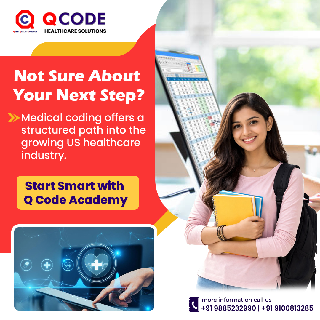 qCodeacademy_'s tweet photo. Confused about your next career move? 👩‍⚕️👨‍⚕️

Learn in-demand skills, build a professional career, and move toward a secure future with Q Code Health Care Solutions. 💼✨

Start smart. Start strong.

#MedicalCodingCareer #HealthcareIndustry #CareerOptions #YoungProfessionals 🚀 https://t.co/T4DkY7fMio