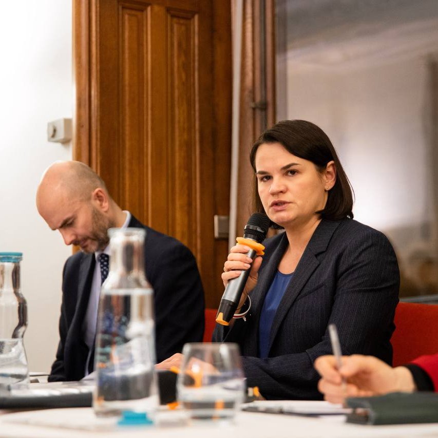 Sviatlana Tsikhanouskaya tweet media