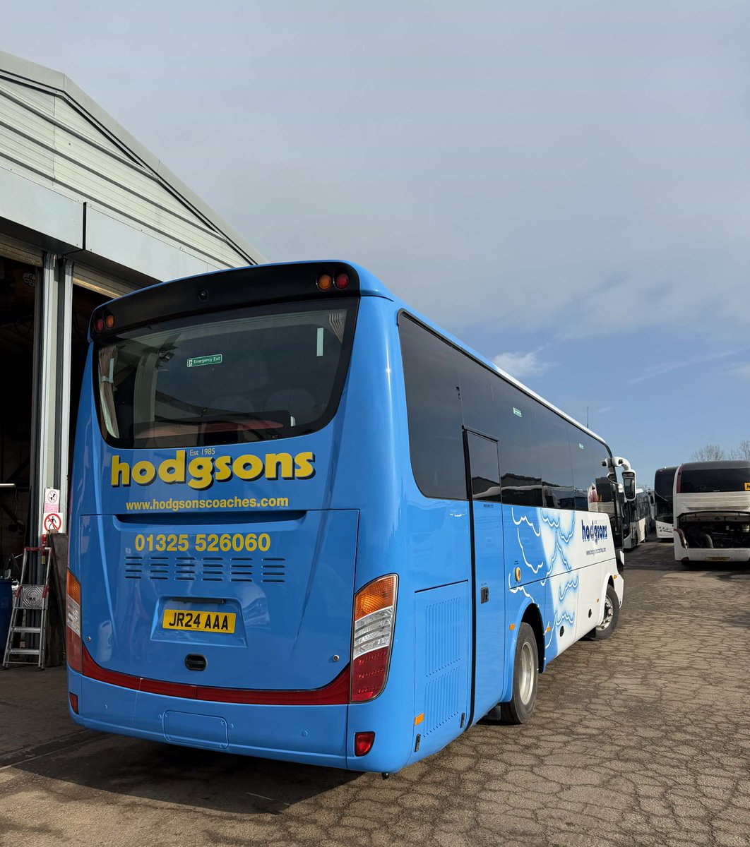 CoachesHodgsons's tweet image. Another new addition to the fleet.
#TeamHodgsons #MovingForward #TakingPeoplePlaces