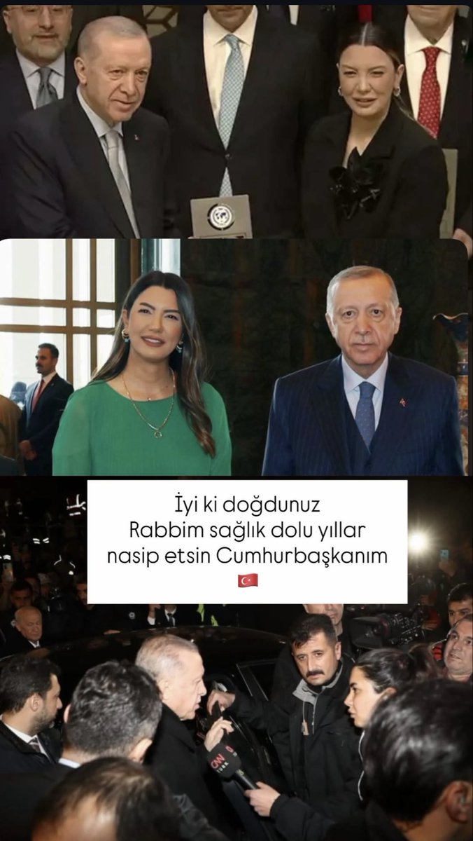 Cumhurbaşkanımızın bugün doğum günü
