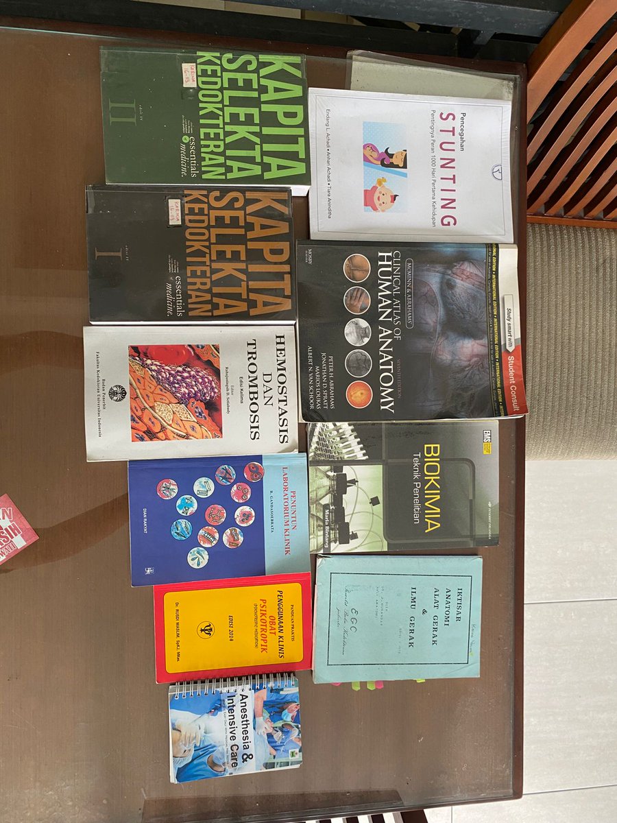 Arumdaw0's tweet photo. WTS PRELOVED BUKU KEDOKTERAN
1.Fisiologi Manusia Sherwood ed 9 500k

2. Sobotta Atlas of Human Anatomy - 1.100k
- Inc:
Head, Neck, and Neuroanatomy
General Anatomy and Musculoskeletal System
Internal Organs
Atlas of Human Anatomy https://t.co/1q5CSzh1T8