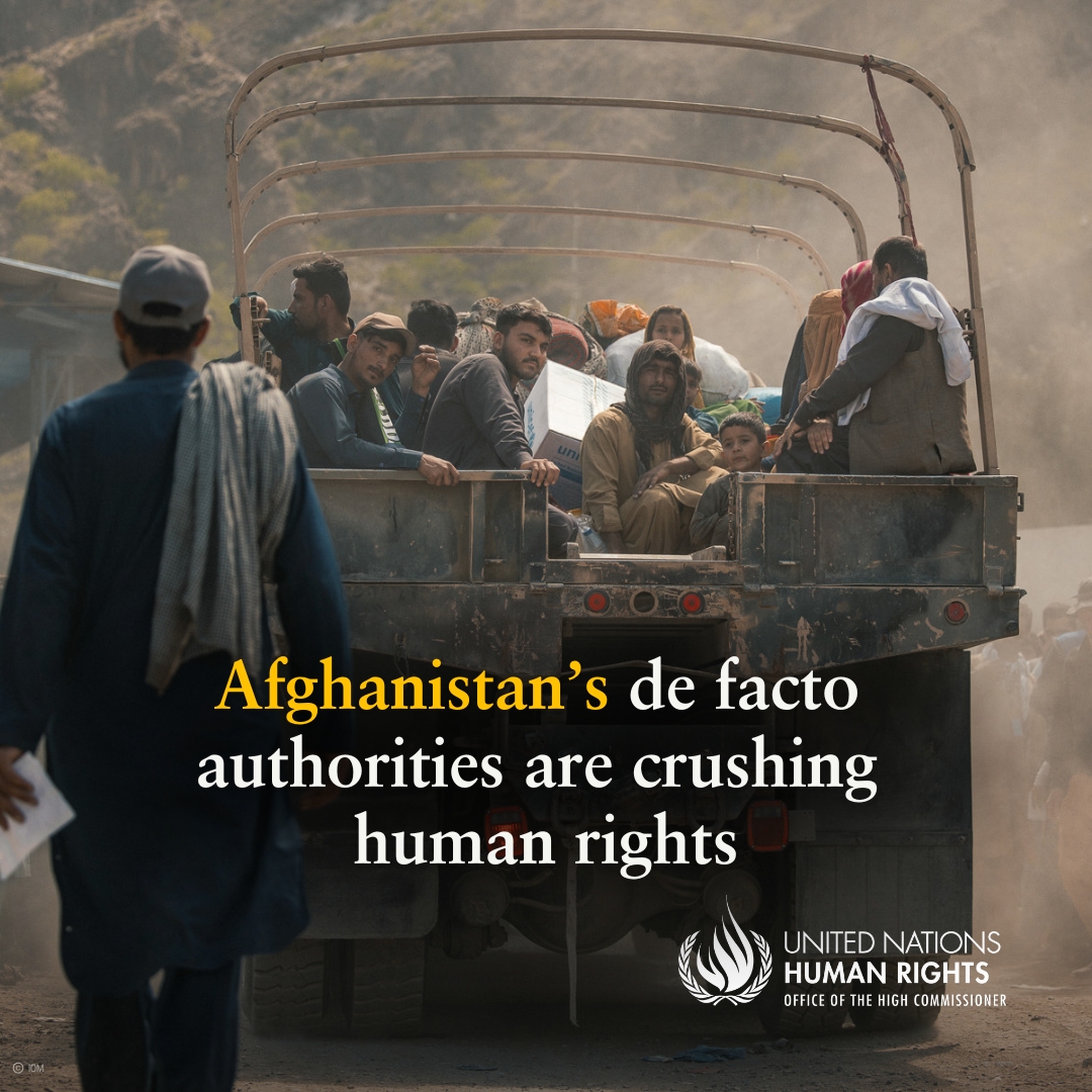 volker_turk's tweet photo. #Afghanistan: the de facto authorities are crushing the rights of all, especially women &amp; girls, undermining the country’s present &amp; its future. I urge them to address this grave situation &amp; reverse the systematic exclusion of half the population. #HRC61

https://t.co/0c4NYGYcxj https://t.co/gSTad0VavA