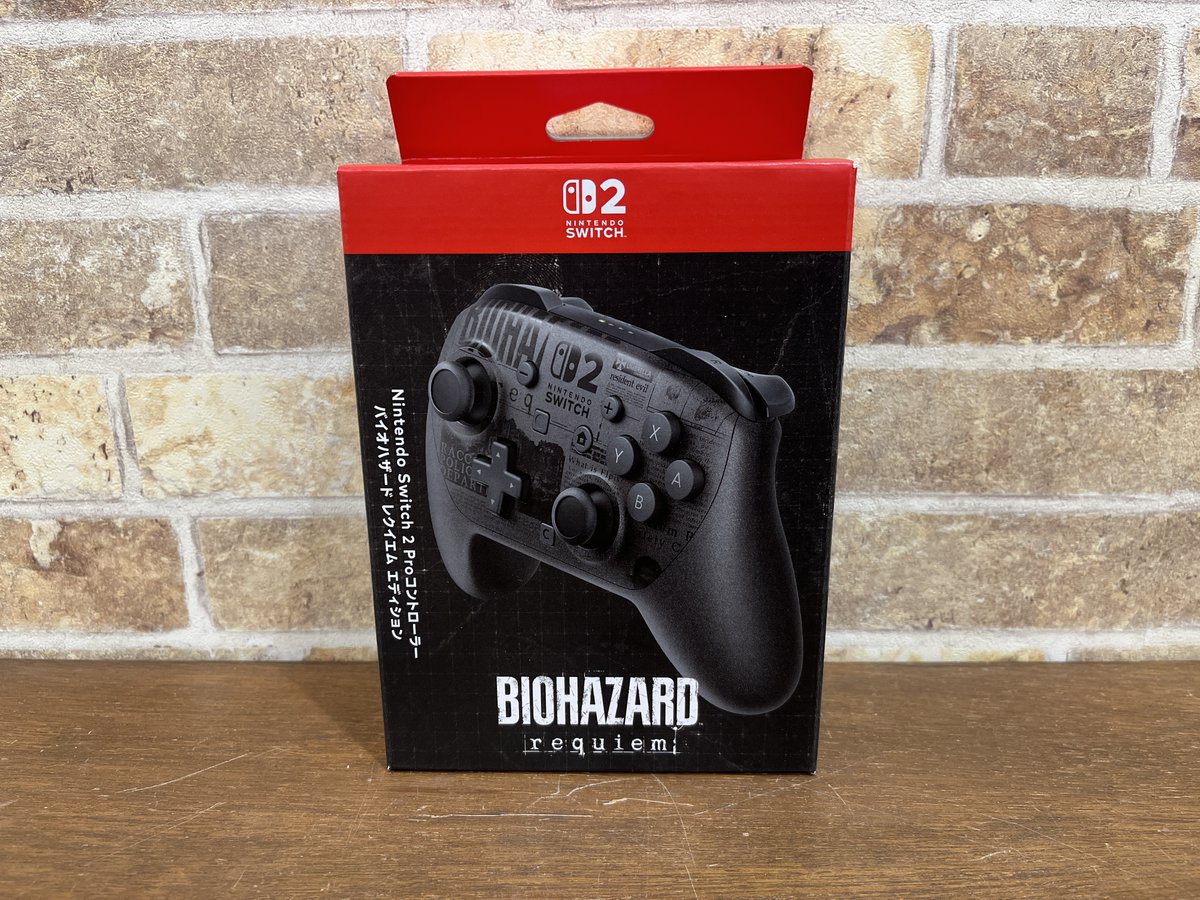 ⭐️新商品のご案内⭐️

2/27(金)発売
Nintendo Switch 2
『BIOHAZARD 7 resident evil Gold Edition グロテスクVer.』
『BIOHAZARD requiem』
『BIOHAZARD VILLAGE Z Version Gold Edition』

Switch 2 Proコントローラー
『バイオハザード レクイエム エディション』

ABCパレード/ゆめタウン出雲