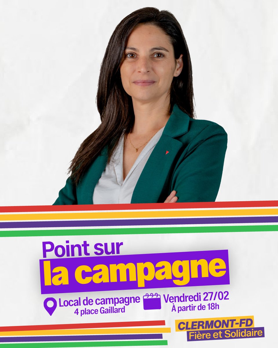 Clermont fière et solidaire - LFI tweet media