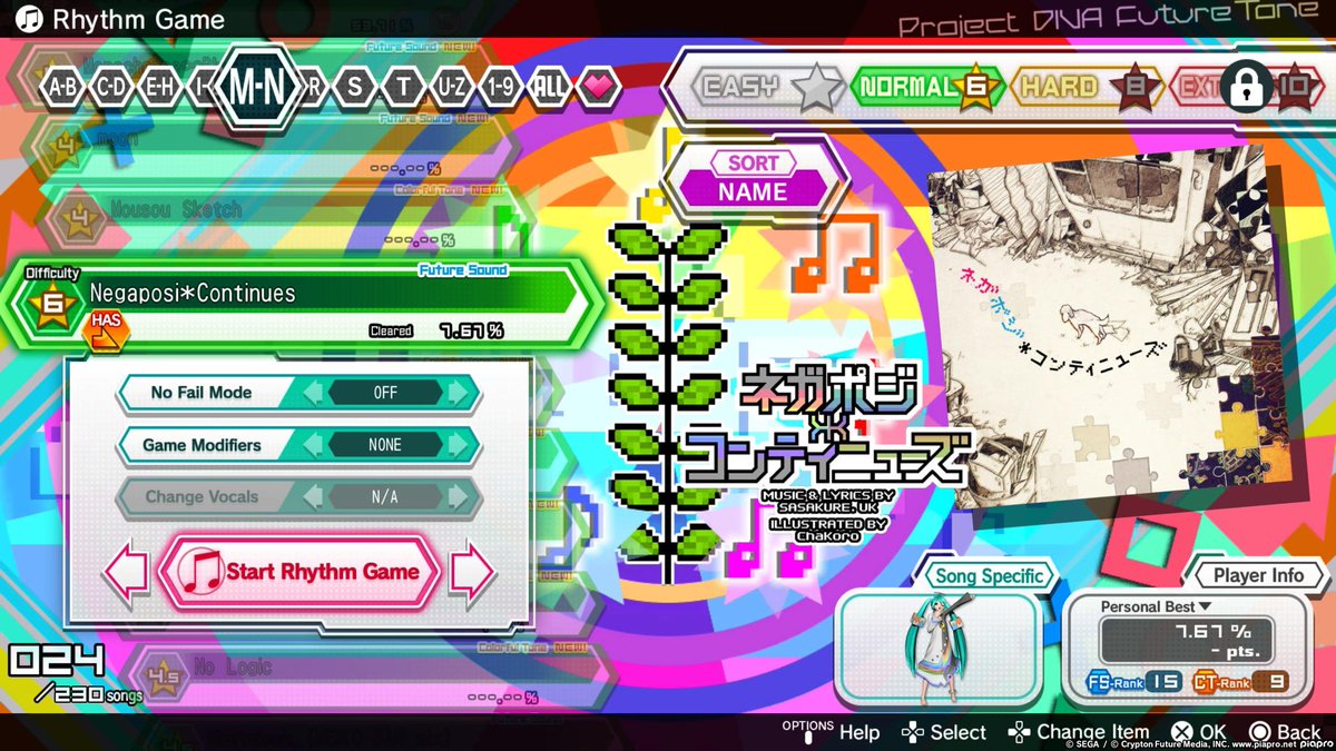 neocalimero's tweet photo. Qu’est-ce qui m’a pris? Bon fan des rhythm games et autres Guitar Hero-like en mode expert, je me suis persuadé de platiner #ProjectDIVAFutureTone + DLC. Sauf que la DualSense de la PS5 n’est pas aussi ergonomique qu’un device dédié. Du coup je bloque sur 2 chansons de l’enfer. https://t.co/raFa7eEMHc
