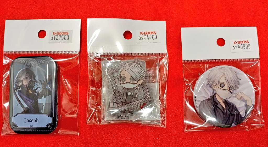 入荷情報】 第五人格 Memory Film スクエア缶バッジ 写真家 きらりん