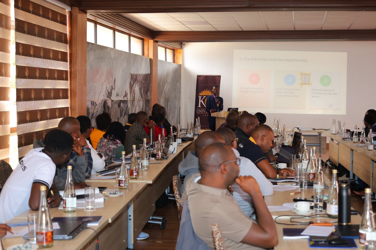 Vice Chancellor KCA University tweet media