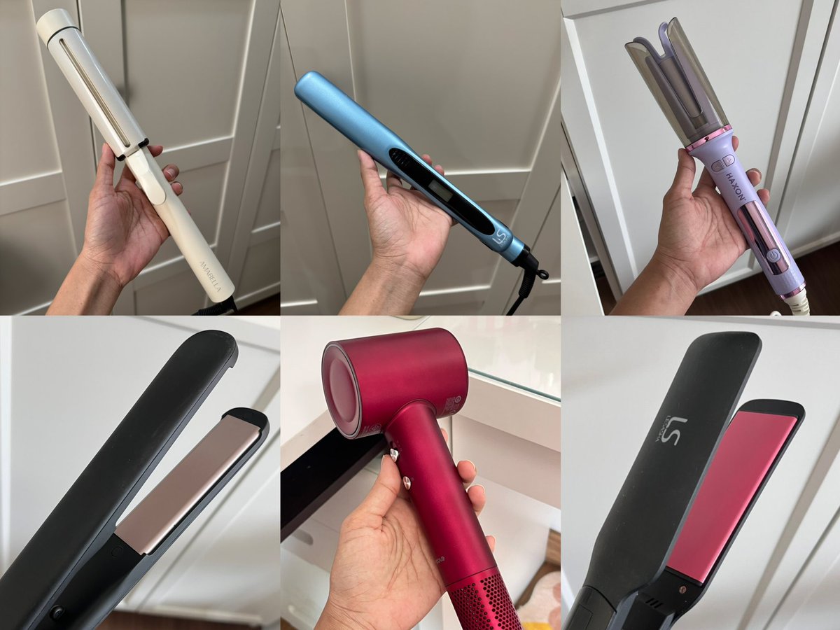 ผมสวย = สวยขึ้น มั่นใจขึ้น 1,000% 🌟
มาแชร์ไอเทมทำผมของเรางับ ส่วนตัวเราเป็นคนผมหนา/ฟู ไดร์ปกติคือหัวฟูเลยต้องมีตัวช่วย ไดร์, ที่หนีบผม, ที่ลอนผม ครบบบ✊🏽