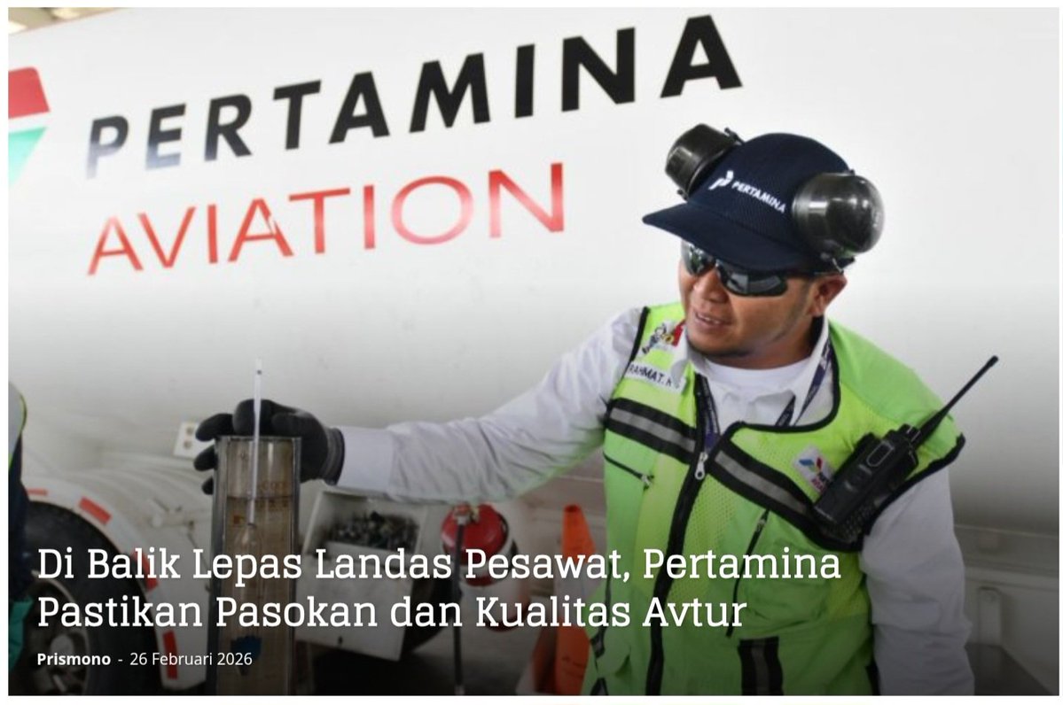 Pemeriksaan dilakukan sejak dari kilang pengolahan, kemudian penerimaan di Aviation Fuel Terminal, selama masa penyimpanan, hingga sebelum pengisian ke pesawat  

#pertamina #avtur #aviationfuelterminal #halimperdanakusuma #qualitycontrol #petrominer 

petrominer.com/di-balik-lepas…