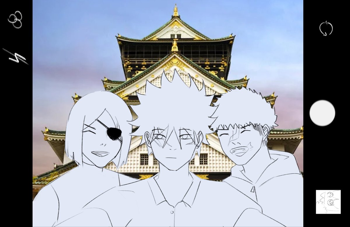 madokjas's tweet image. memory keeping (daily megumi doodle #day19)