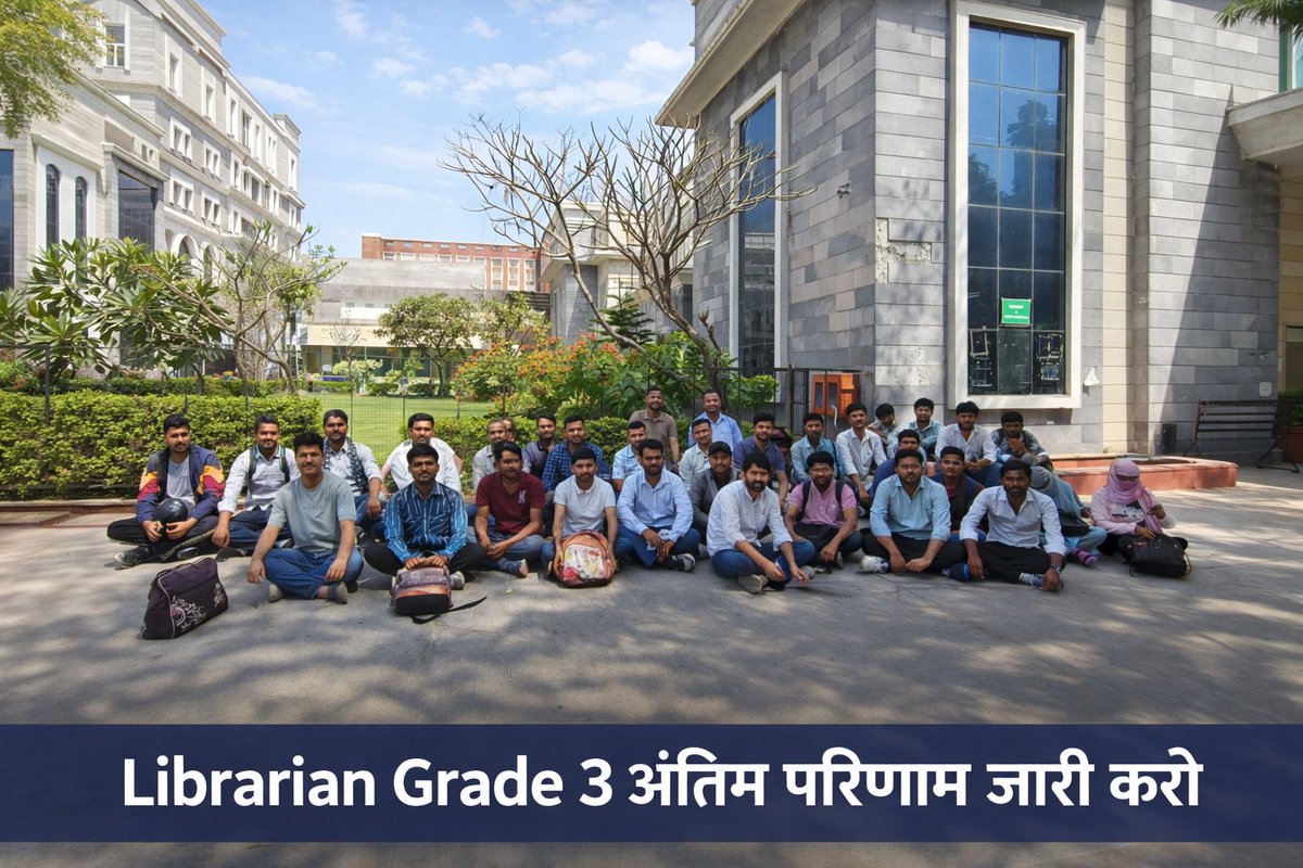#लाइब्रेरियन_फाइनल_रिजल्ट_जारी_करो  
<a href="/alokrajRSSB/">Alok Raj</a> <a href="/BhajanlalBjp/">Bhajanlal Sharma</a> <a href="/SpacesEducation/">Education Spaces</a> <a href="/educationnagari/">Education Nagari</a>