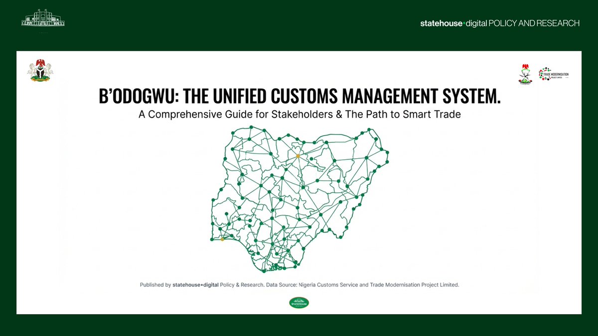 NGRPresident's tweet photo. B’Odogwu is live now! Simplify your trade and customs processes with ease.

As Nigeria’s economy gathers momentum under the Renewed Hope Agenda, the Federal Government is accelerating the modernisation of trade through the Nigeria Customs Service.

At the heart of this reform is B’Odogwu, Nigeria’s homegrown, digital-forward Unified Customs Management System, built to streamline customs processes, enhance transparency, and strengthen revenue generation.

Here’s a comprehensive guide for stakeholders on how B’Odogwu is reshaping the future of trade in Nigeria.

To start using B’Odogwu today, log on to https://t.co/CGHoipZU9i as simplify your trade processes

@asovilladigital | @NigeriaGov | @CustomsNG