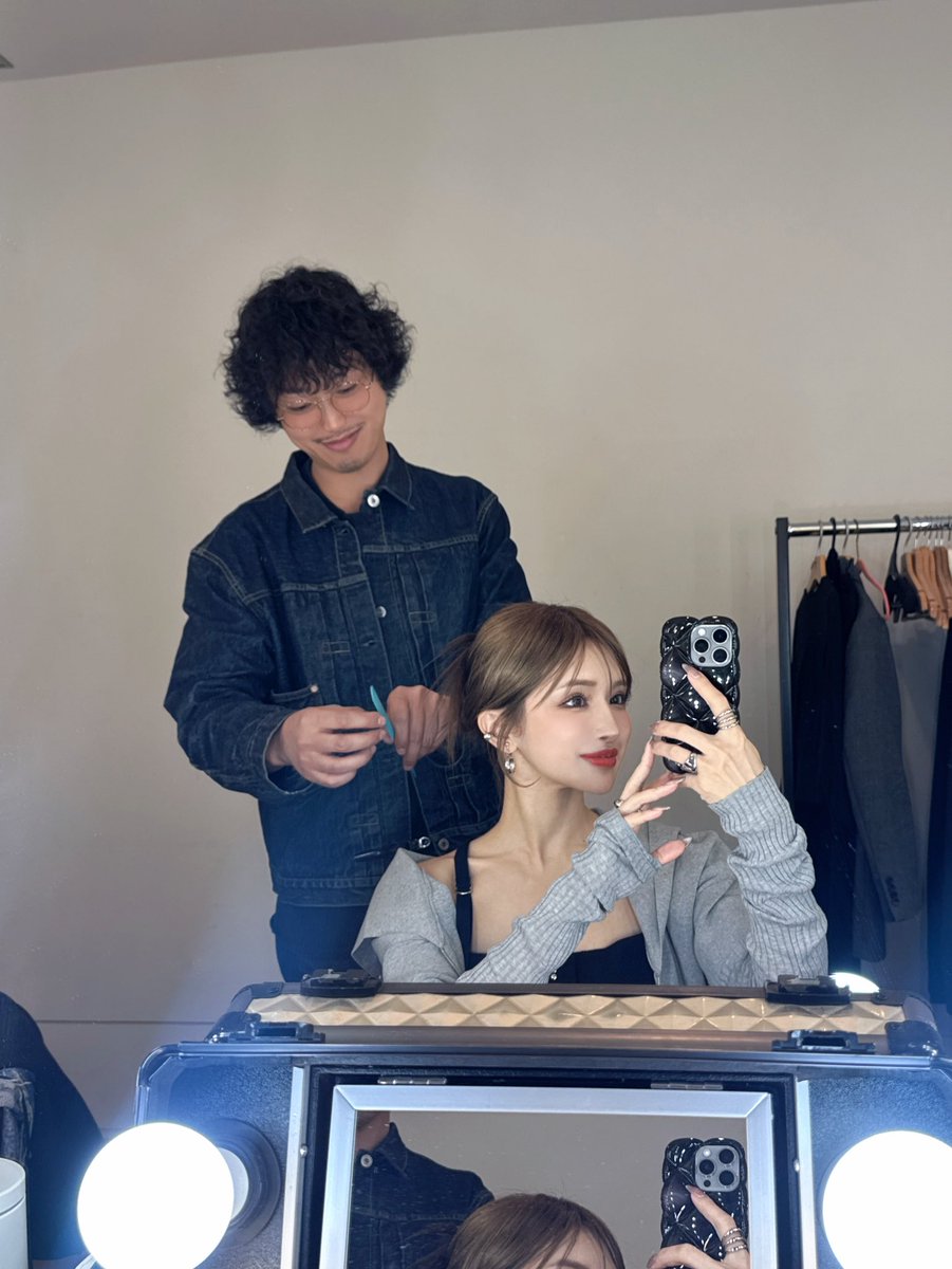 撮影でした🖤🖤🖤Coming soon..🤍