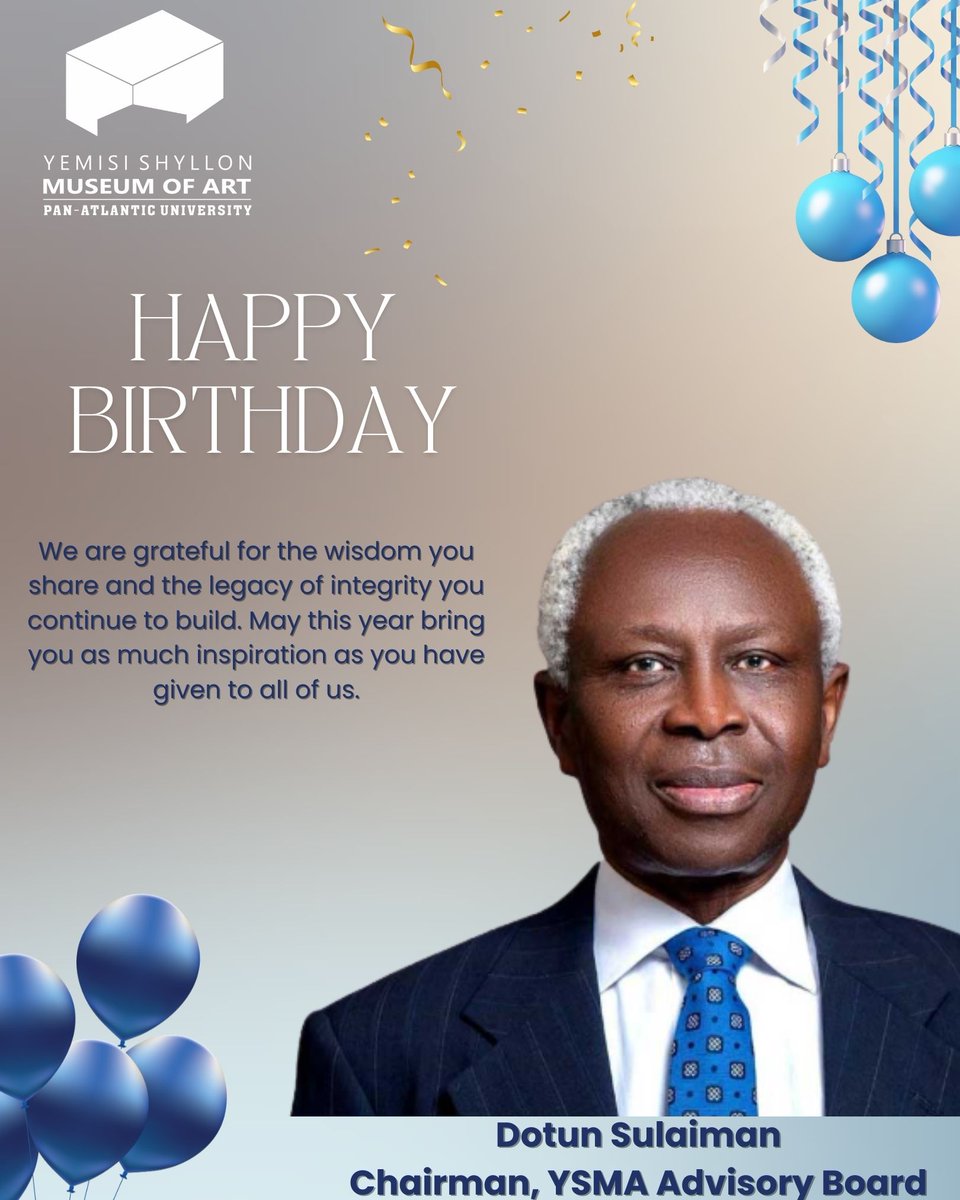 Yemisi Shyllon Museum of Art (YSMA) tweet media