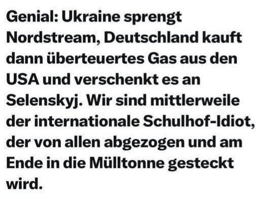 BJilge's tweet photo. Wer lügt hier, herr Wadephul?Die Ukraine bekommt ab jetzt Gas aus einem deutschen Flüssiggas-Terminal auf der Insel Rügen.Die Lieferung von US-amerikanischem Flüssigerdgas (LNG)  wird aus den USA per Schiff bezogen und aus Deutschland in die Ukraine geliefert. Die Rechnung bezahlt Deutschland!https://t.co/hi4TygRPLA