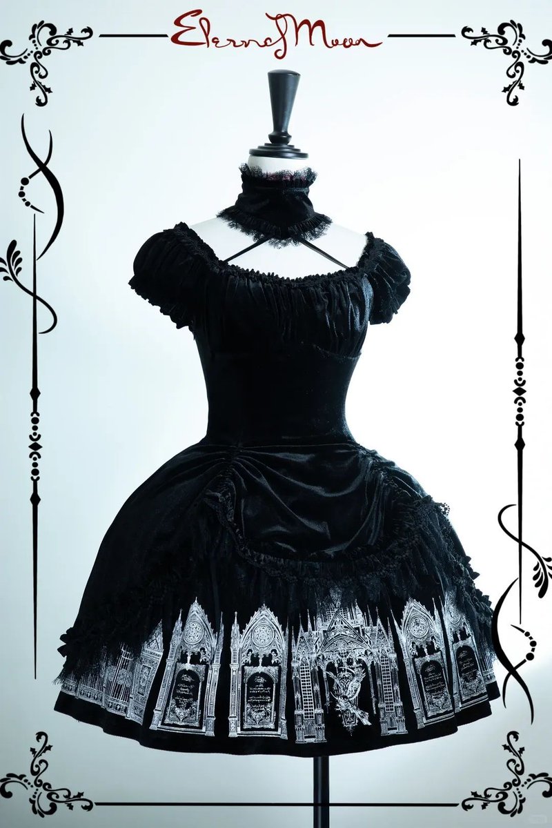 ワンピース ベルベット 【maki】ブラック