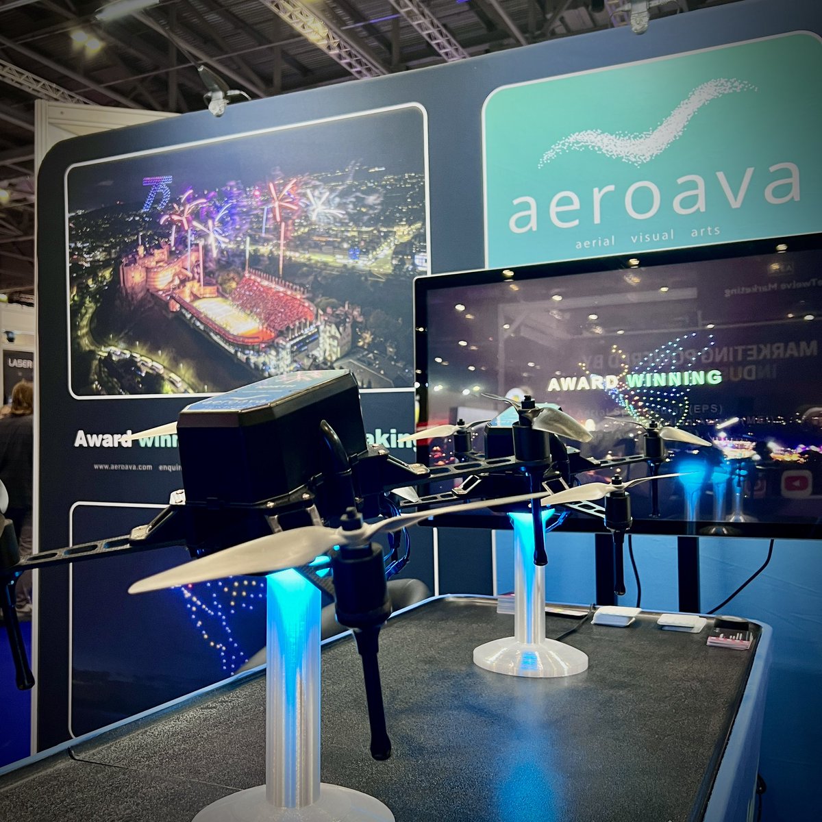 Last day at the <a href="/EventProdShow/">EventProductionShow</a> but still time to drop by the stand and say hi.

Stand A30E

#droneshows #EventProfsUK #EPS2026