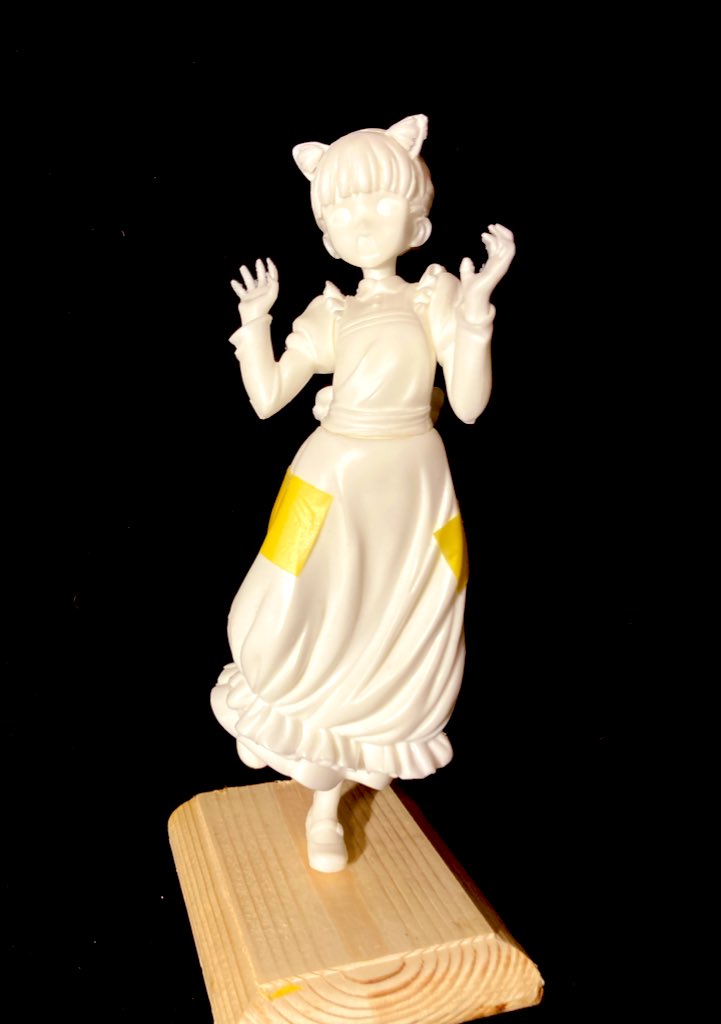 仮組終了
　色はまだだけど馬剃さんの立体物が手元にあるのはいいなー