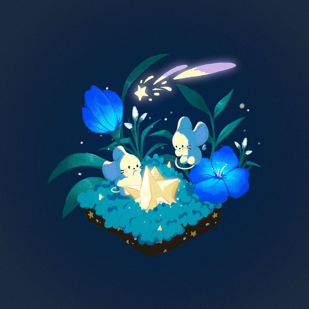 onennezumi's tweet photo. ぴかぴかをみつけた！ ✨ 💫 

#イラスト #ゆるいイラスト #Illustration https://t.co/g5jY88taDH