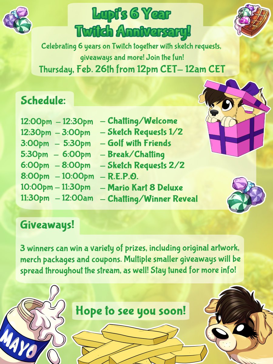 LupiArts tweet media