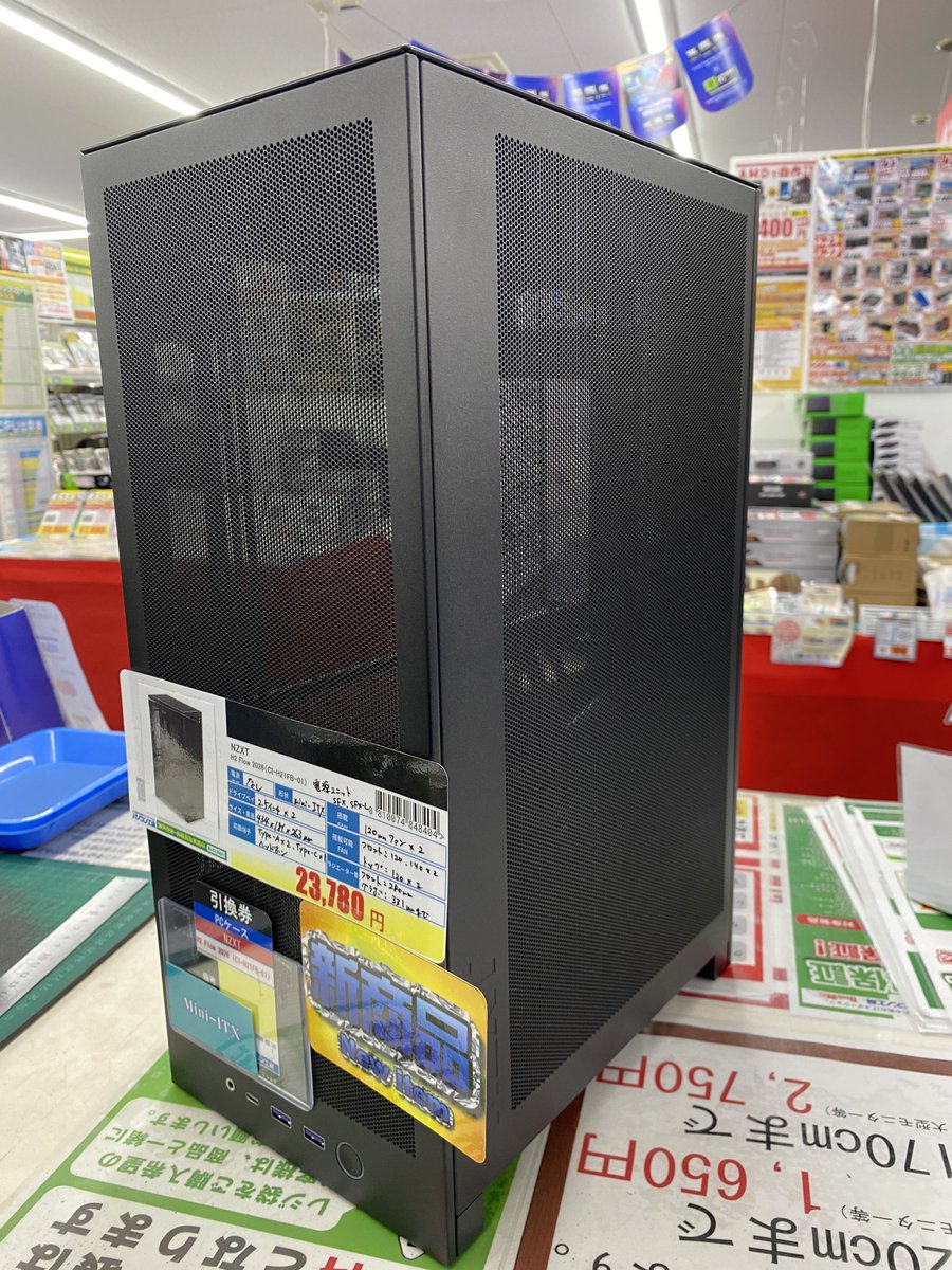 店舗情報] Mini-ITXなのに巨大GPUや280mm水冷も入ってしまう最新のPC