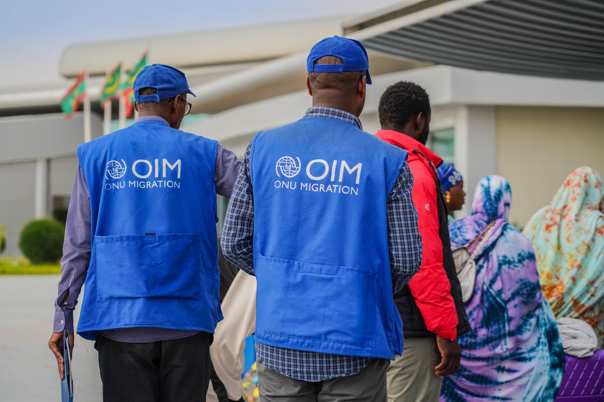 OIMMauritanie's tweet photo. Le 24 février, 246 migrants ont pu rentrer dans leur pays d’origine grâce au programme de retour volontaire assisté de l’OIM ��� un accompagnement humain et personnalisé pour un nouveau départ.

@EU_Partnerships https://t.co/xMwnO5WTek
