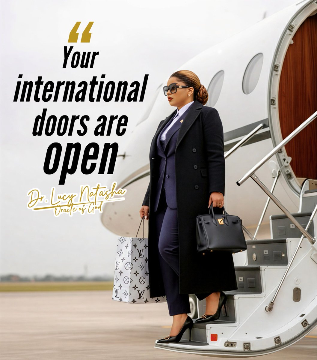 RevLucyNatasha's tweet photo. Your International Doors are OPEN! 🌍✈️

I see you traveling from nation to nation.
Your passport will be useful in 2026! 📘✨

Type ✈️ if you’re going global. https://t.co/Dk7FxOYZET
