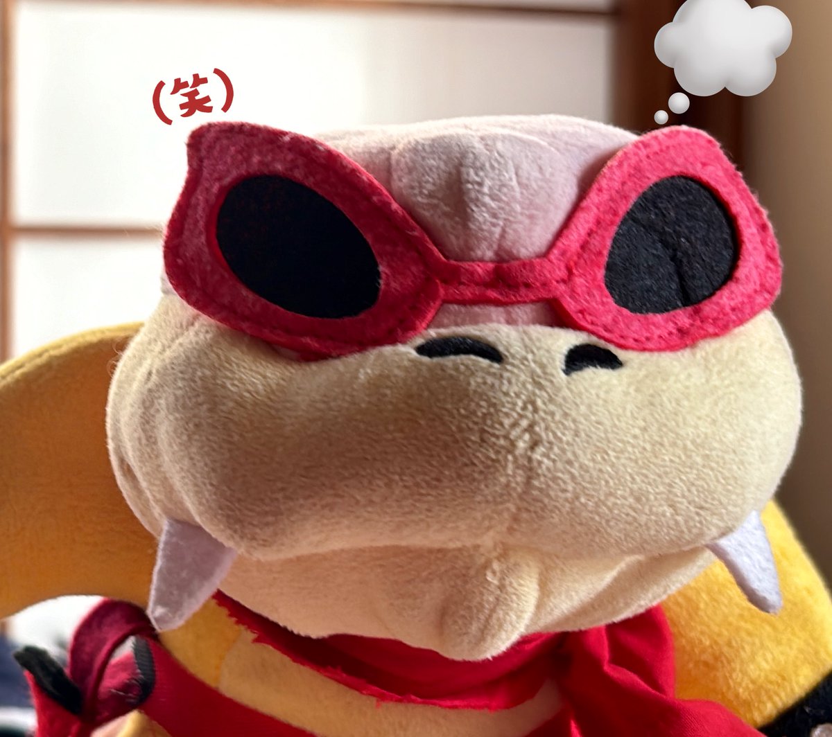 ニッ… 🐢🕶️〈ウェンディ、嬉しそう…何だかオレも幸せな気分になるぜ