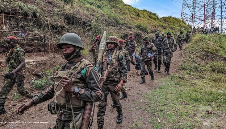 #RDC: 🚨‼️🛑 URGENT : Les #FARDC et leurs alliés lancent des attaques à #Mahanga (#Masisi), zone sous contrôle de l’AFC/M23.