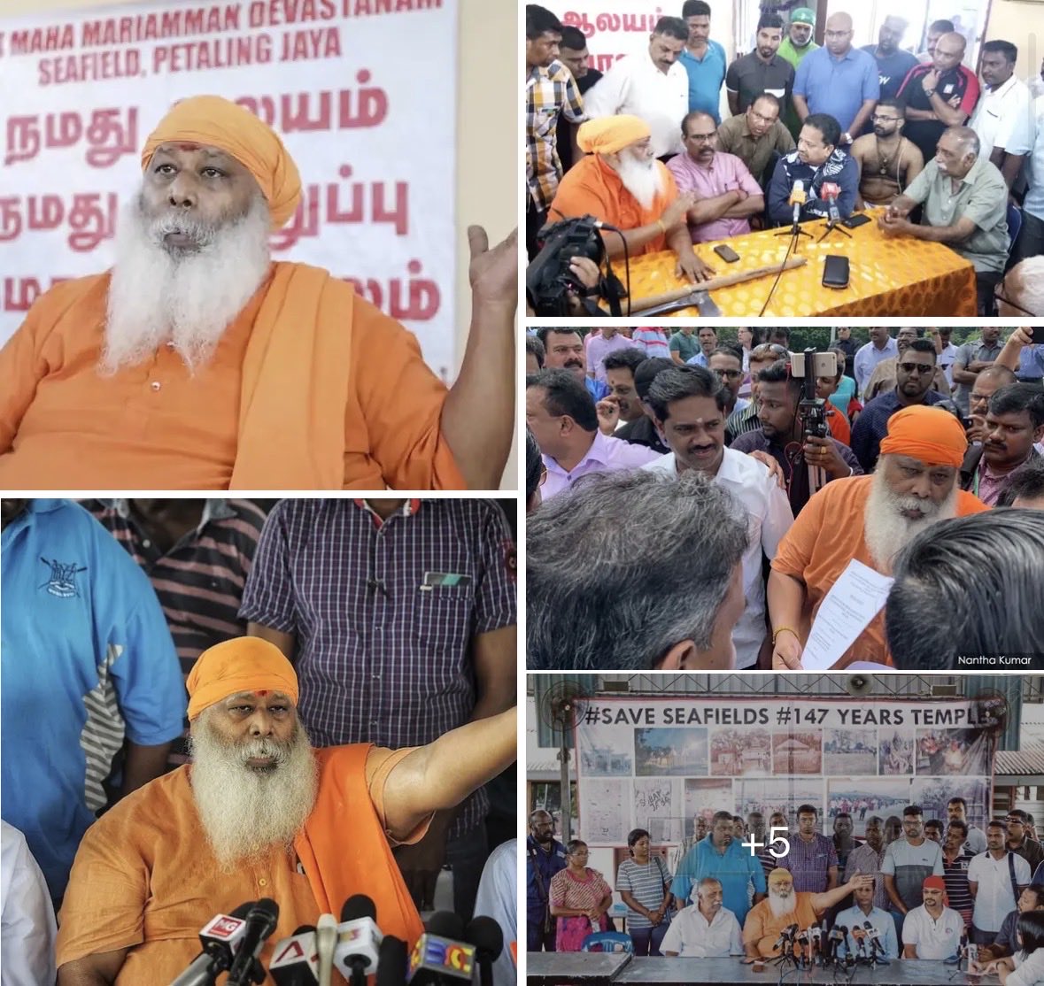 Tahukan anda kenapa bila kadang2 pihak kuil okay je nak pindah tapi susah sangat sebab ada “hidden hand”

Mangkuk hayun gemok ni dalang utama penyebar ajaran extremist hindutva

Dulu kes seafield dia muka paling depan

Tapi tulah korang keling kan bodoh tak boleh terima fakta