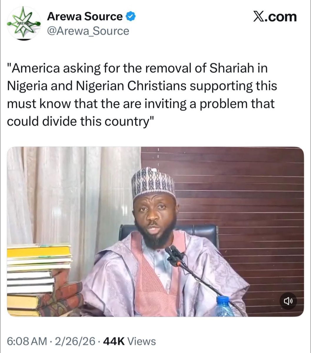 ChinasaNworu's tweet photo. Dividing the country is what #IPOB has been fighting for over a decade now ,  therefore, if removal of shariah will speedy the process of dividing the country , that’s a  welcome development .
@real_IpobDOS 
@radiobiafralive https://t.co/8ZzgtxxNfI