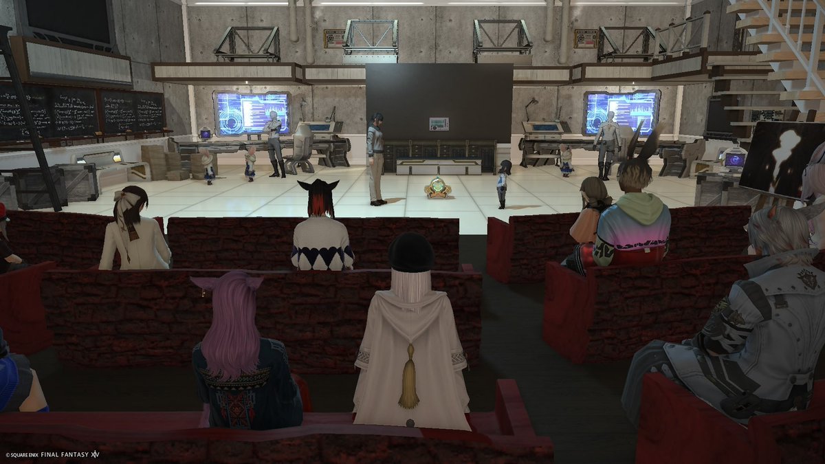 今晩22時から、舞台劇「Away／願いは星々を越えて」 の最終上演ですよっ。
（Thanks to Ruby）#FF14_物語劇場