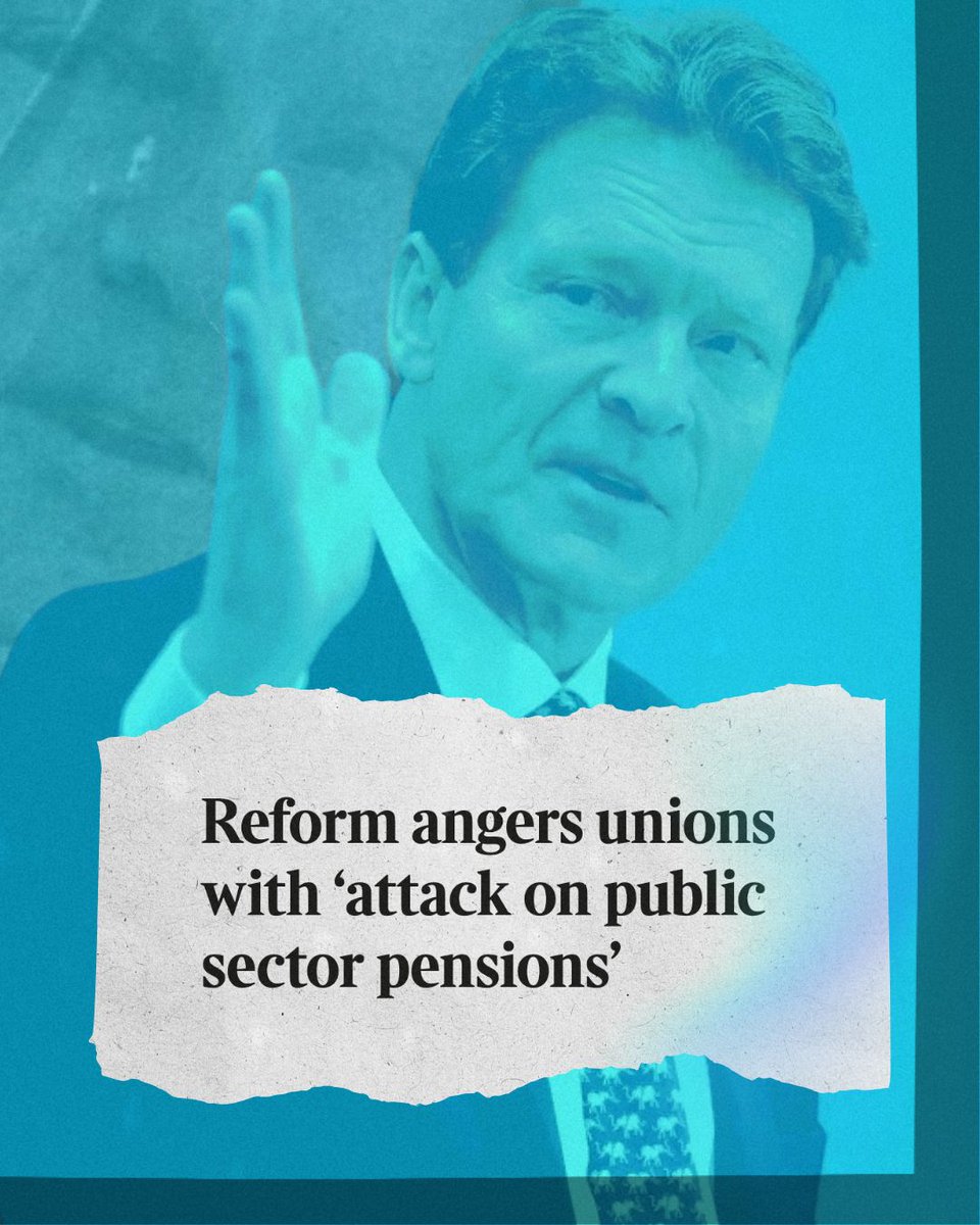 Lacking in detail, harmful to millions - another grand scheme from Reform, destined to bite the dust. 

One detail stands out though - this proposed new ’Wealth Fund’ created from a public sector pension smash and grab will ‘patriotically invest' in Britain, Tice says - while the